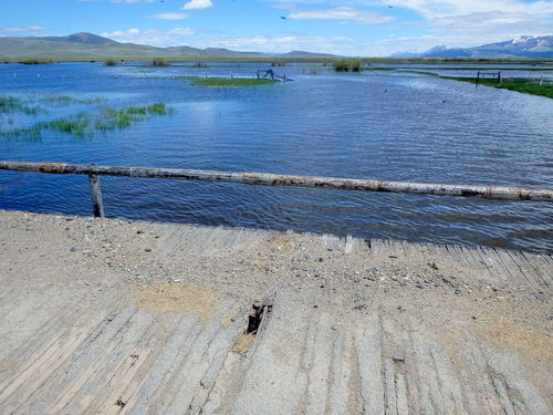 GDMBR: The bridge needs some work but it works fine for a bicycle.